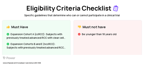 XL092 (Other) Clinical Trial Eligibility Overview. Trial Name: NCT03845166 — Phase 1