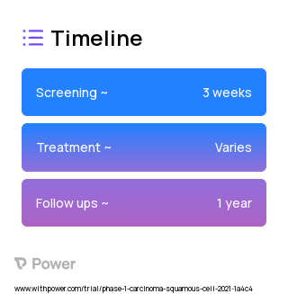 Carboplatin (Chemotherapy) 2023 Treatment Timeline for Medical Study. Trial Name: NCT04722523 — Phase 1