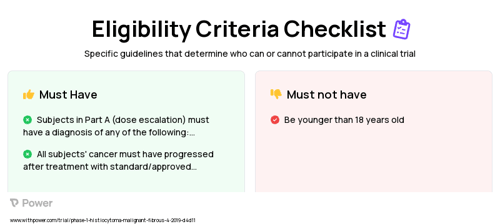 XmAb®23104 (Monoclonal Antibodies) Clinical Trial Eligibility Overview. Trial Name: NCT03752398 — Phase 1