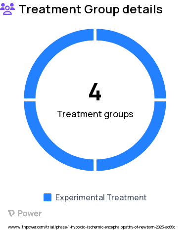 Hypoxic-Ischemic Encephalopathy Research Study Groups: Preterm: 15 mg/kg, HIE: 25 mg/kg, HIE: 20 mg/kg, Preterm: 20 mg/kg