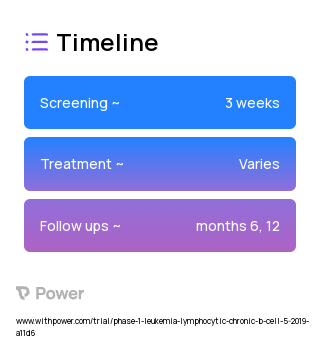 YTB323 (CAR T-cell Therapy) 2023 Treatment Timeline for Medical Study. Trial Name: NCT03960840 — Phase 1 & 2