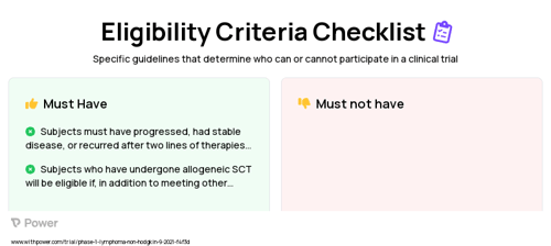 CD19x22 CAR T Cells (CAR T-cell Therapy) Clinical Trial Eligibility Overview. Trial Name: NCT05098613 — Phase 1