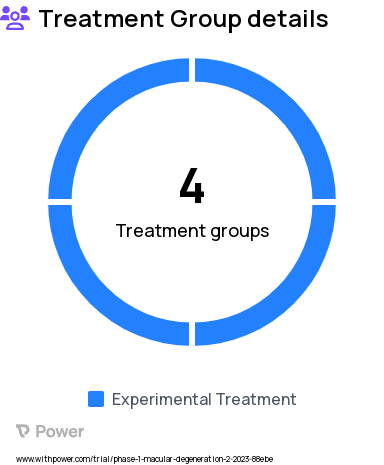 Age-Related Macular Degeneration Research Study Groups: AIV007 low dose, AIV007 High dose, AIV007 intermediate dose 3, AIV007 intermediate dose 2, AIV007 intermediate dose 1
