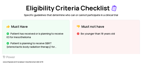 Immunotherapy Clinical Trial Eligibility Overview. Trial Name: NCT04926948 — Phase 1