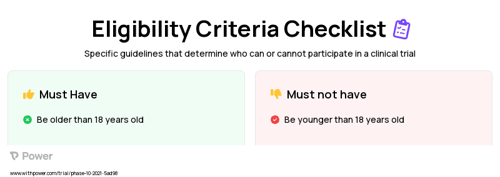 Exercise Clinical Trial Eligibility Overview. Trial Name: NCT05092126 — N/A