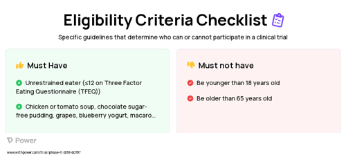 Order 4 Clinical Trial Eligibility Overview. Trial Name: NCT03783507 — N/A