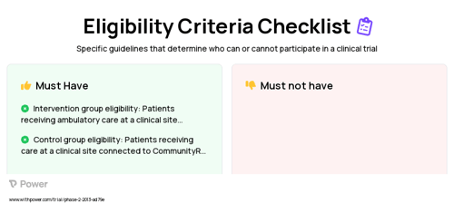 HealtheRx Clinical Trial Eligibility Overview. Trial Name: NCT02411409 — N/A