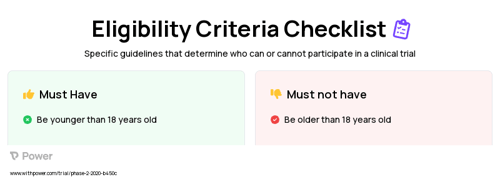 Biofeedback Clinical Trial Eligibility Overview. Trial Name: NCT04296110 — N/A