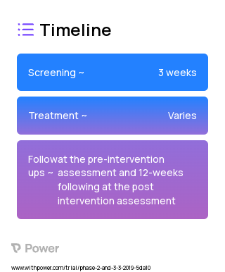 Spin 2023 Treatment Timeline for Medical Study. Trial Name: NCT03803904 — Phase 2 & 3