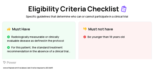 FOLFOX (Chemotherapy) Clinical Trial Eligibility Overview. Trial Name: NCT01515787 — Phase 2 & 3