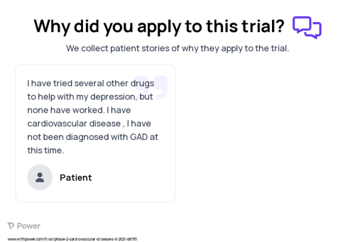 Cardiovascular Disease Patient Testimony for trial: Trial Name: NCT04895995 — N/A