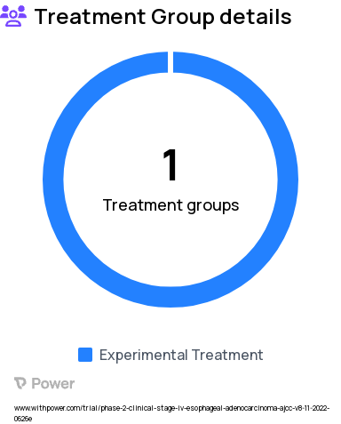 Gastroesophageal Junction Adenocarcinoma Research Study Groups: Treatment (mFOLFOX6, pembrolizumab, propranolol)