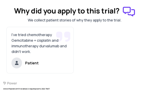 Squamous Cell Carcinoma Patient Testimony for trial: Trial Name: NCT05194735 — Phase 1 & 2