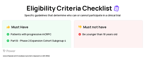 ARV-110 (Androgen Receptor Degrader) Clinical Trial Eligibility Overview. Trial Name: NCT03888612 — Phase 1 & 2