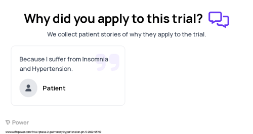 Insomnia Patient Testimony for trial: Trial Name: NCT05337943 — N/A