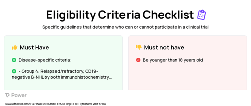 Loncastuximab Tesirine (Monoclonal Antibodies) Clinical Trial Eligibility Overview. Trial Name: NCT05453396 — Phase 2