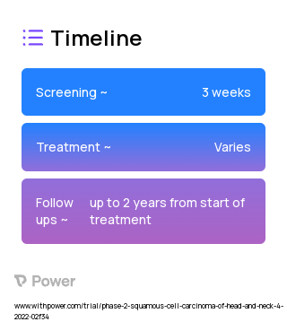 Cisplatin 2023 Treatment Timeline for Medical Study. Trial Name: NCT05366166 — Phase 2