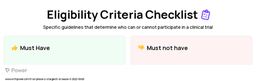 vMCO-010 (Gene Therapy) Clinical Trial Eligibility Overview. Trial Name: NCT05417126 — Phase 2