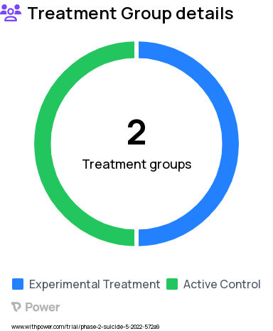 Suicide Research Study Groups: Text Message Intervention, Treatment as Usual