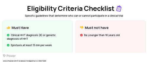 Sirolimus (mTOR inhibitor) Clinical Trial Eligibility Overview. Trial Name: NCT05269849 — Phase 2