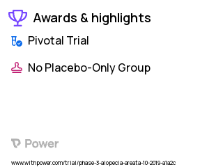 Alopecia Areata Clinical Trial 2023: Diphenylcyclopropenone (DPCP) Ointment Highlights & Side Effects. Trial Name: NCT03651752 — Phase 3
