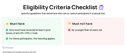 Pembrolizumab (PD-1 Inhibitor) Clinical Trial Eligibility Overview. Trial Name: NCT04696055 — Phase 2