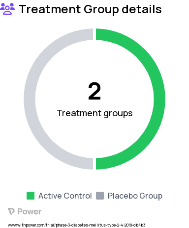 Type 2 Diabetes Research Study Groups: LCZ 696, Placebos