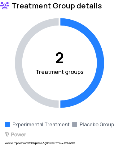 Brain Tumor Research Study Groups: Nivolumab placebo + Temozolomide + Radiotherapy, Nivolumab + Temozolomide + Radiotherapy