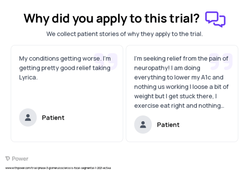 Immunoglobulin A Nephropathy Patient Testimony for trial: Trial Name: NCT04573920 — Phase 2