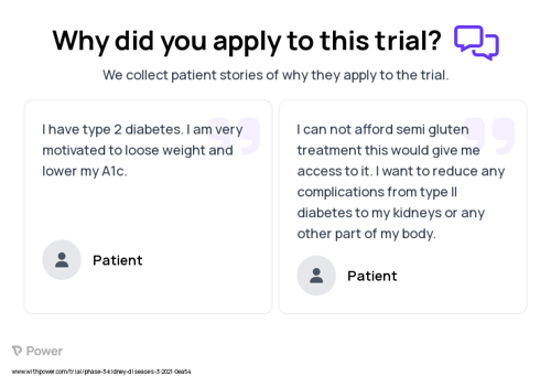 Type 2 Diabetes Patient Testimony for trial: Trial Name: NCT04865770 — Phase 3