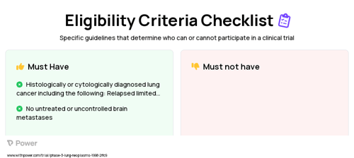 Combination Chemotherapy (Alkylating agents) Clinical Trial Eligibility Overview. Trial Name: NCT00003284 — Phase 2