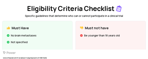 Combination Chemotherapy (Chemotherapy) Clinical Trial Eligibility Overview. Trial Name: NCT00005825 — Phase 2