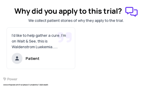 Diffuse Large B-Cell Lymphoma Patient Testimony for trial: Trial Name: NCT04404283 — Phase 3
