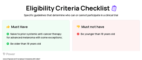 Pembrolizumab (Checkpoint Inhibitor) Clinical Trial Eligibility Overview. Trial Name: NCT03815058 — Phase 2