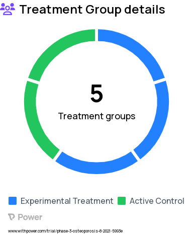 Osteoporosis Research Study Groups: RGB-14-P (Main period), Prolia® (Main period), RGB-14-P (Transition period), Prolia® (Transition period), RGB-14-P (Continued till transition period)