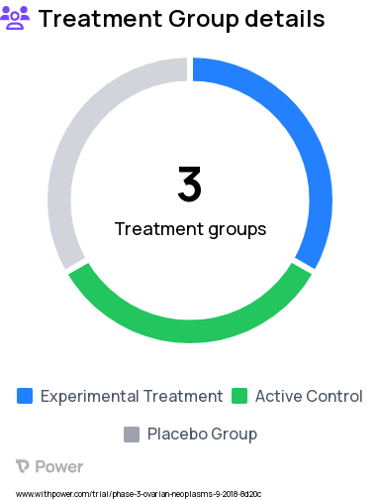 Ovarian Cancer Research Study Groups: Participants receiving SOC+dostarlimab+niraparib, Participants receiving SOC+niraparib, Participants receiving SOC+placebo