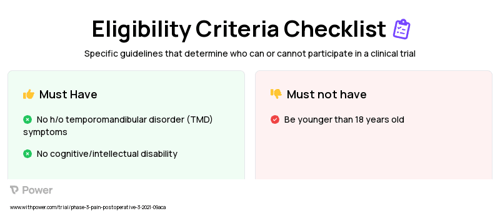 Twin block (Local Anesthetic Nerve Block) Clinical Trial Eligibility Overview. Trial Name: NCT04414917 — Phase 2