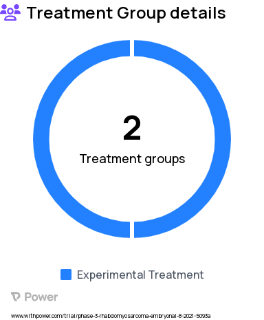 Rhabdomyosarcoma Research Study Groups: Arm A (VAC, VINO-CPO), Arm B (vinorelbine, VAC, VINO-CPO)