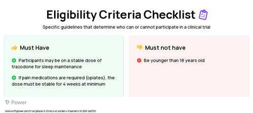 CORT108297 (Corticosteroid) Clinical Trial Eligibility Overview. Trial Name: NCT04452500 — Phase 2