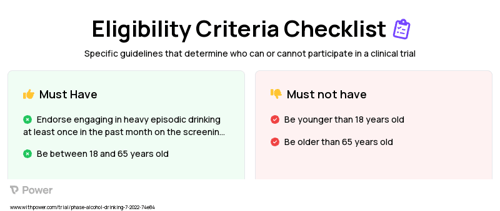 Positive Change (+Change) Clinical Trial Eligibility Overview. Trial Name: NCT05281874 — N/A