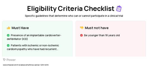 CyberHeart System (Radiosurgery) Clinical Trial Eligibility Overview. Trial Name: NCT02661048 — N/A