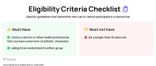 Phone-Based Walk With Ease Clinical Trial Eligibility Overview. Trial Name: NCT05289544 — N/A