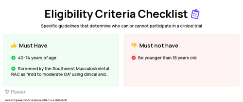 Technology, Exercise Programming, and Activity Prescription for Enhanced Mobility (TEAM) Study Clinical Trial Eligibility Overview. Trial Name: NCT04544904 — N/A