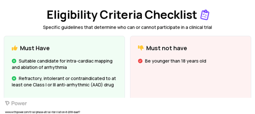 DiamondTemp™ System (Radiofrequency Ablation) Clinical Trial Eligibility Overview. Trial Name: NCT03643224 — N/A