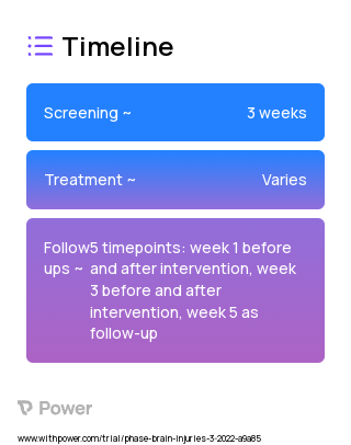 intermittent Theta Burst Stimulation (Behavioural Intervention) 2023 Treatment Timeline for Medical Study. Trial Name: NCT05117502 — N/A