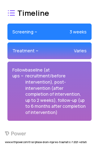 Virtual Reality-based Interactive Cognitive Training Program (Behavioral Intervention) 2023 Treatment Timeline for Medical Study. Trial Name: NCT04526639 — N/A