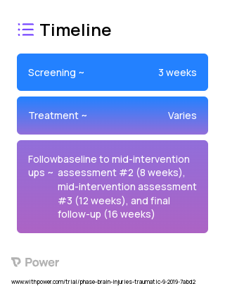 Computer-Based Cognitive Rehabilitation (Behavioral Intervention) 2023 Treatment Timeline for Medical Study. Trial Name: NCT04065477 — N/A