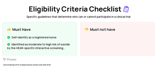 MINDBODYSTRONG™ (Cognitive-behavioral skills building intervention) Clinical Trial Eligibility Overview. Trial Name: NCT05582343 — N/A