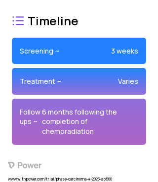 Artificial Intelligence Guided Daily Radiotherapy Treatment Planning and Delivery (Radiation Therapy) 2023 Treatment Timeline for Medical Study. Trial Name: NCT05838391 — N/A