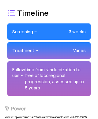 SBRT (Radiation Therapy) 2023 Treatment Timeline for Medical Study. Trial Name: NCT04883671 — N/A